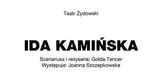 Monodram Ida Kamińska