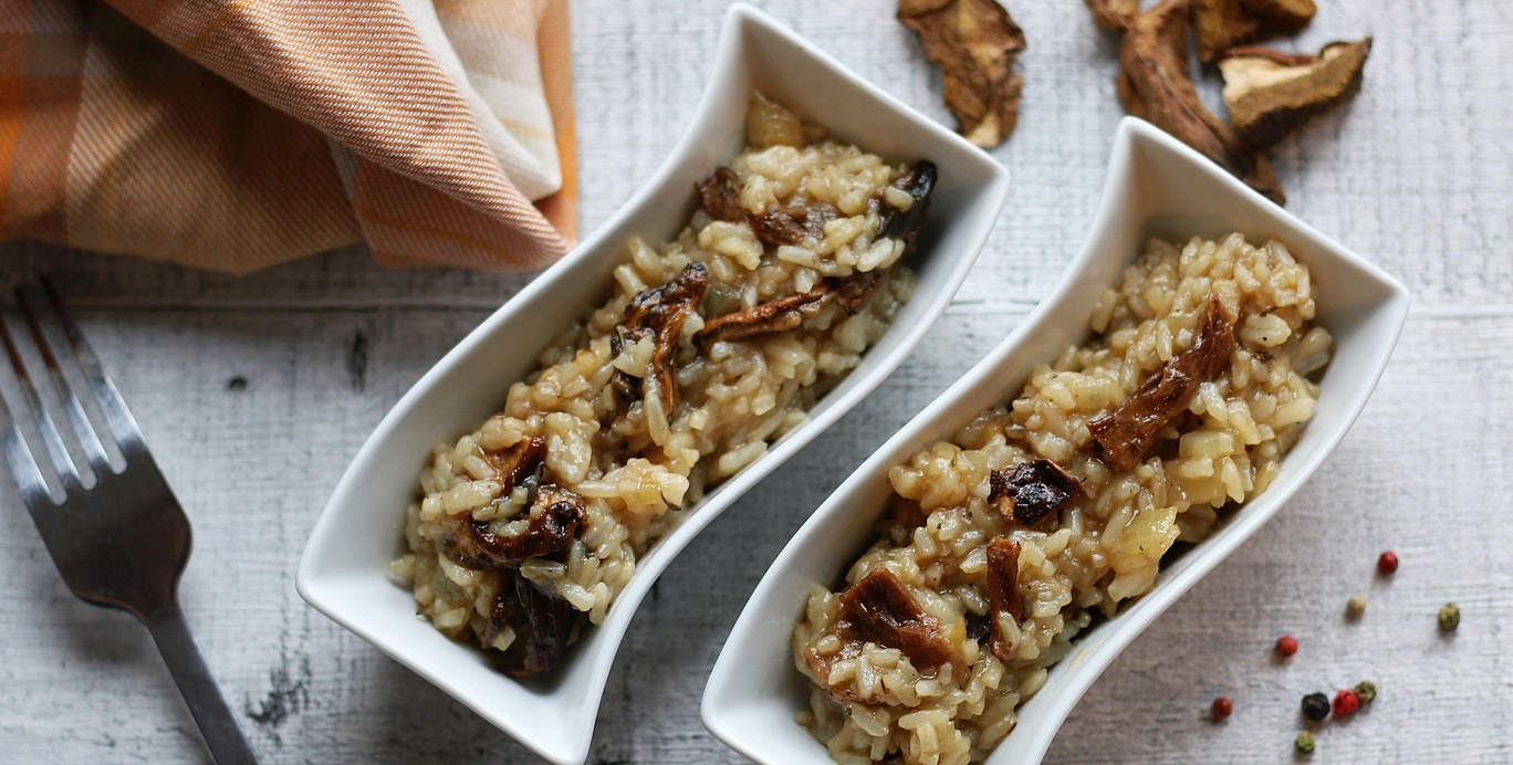 Risotto z borowikami i parmezanem
