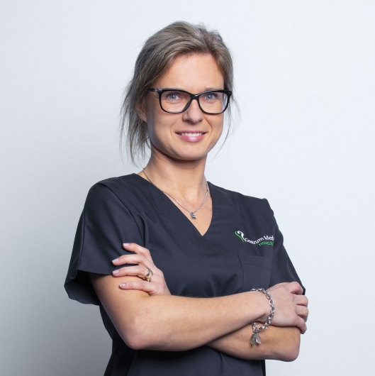 Odbudowa protetyczna na implantach.
