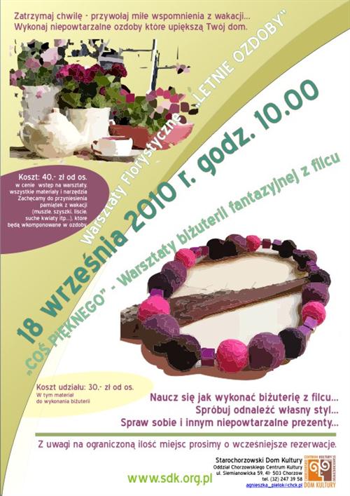 floerystyczne i filcowe wekendowe